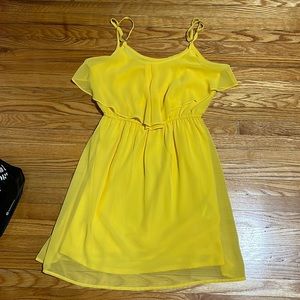Forever 21 yellow dress